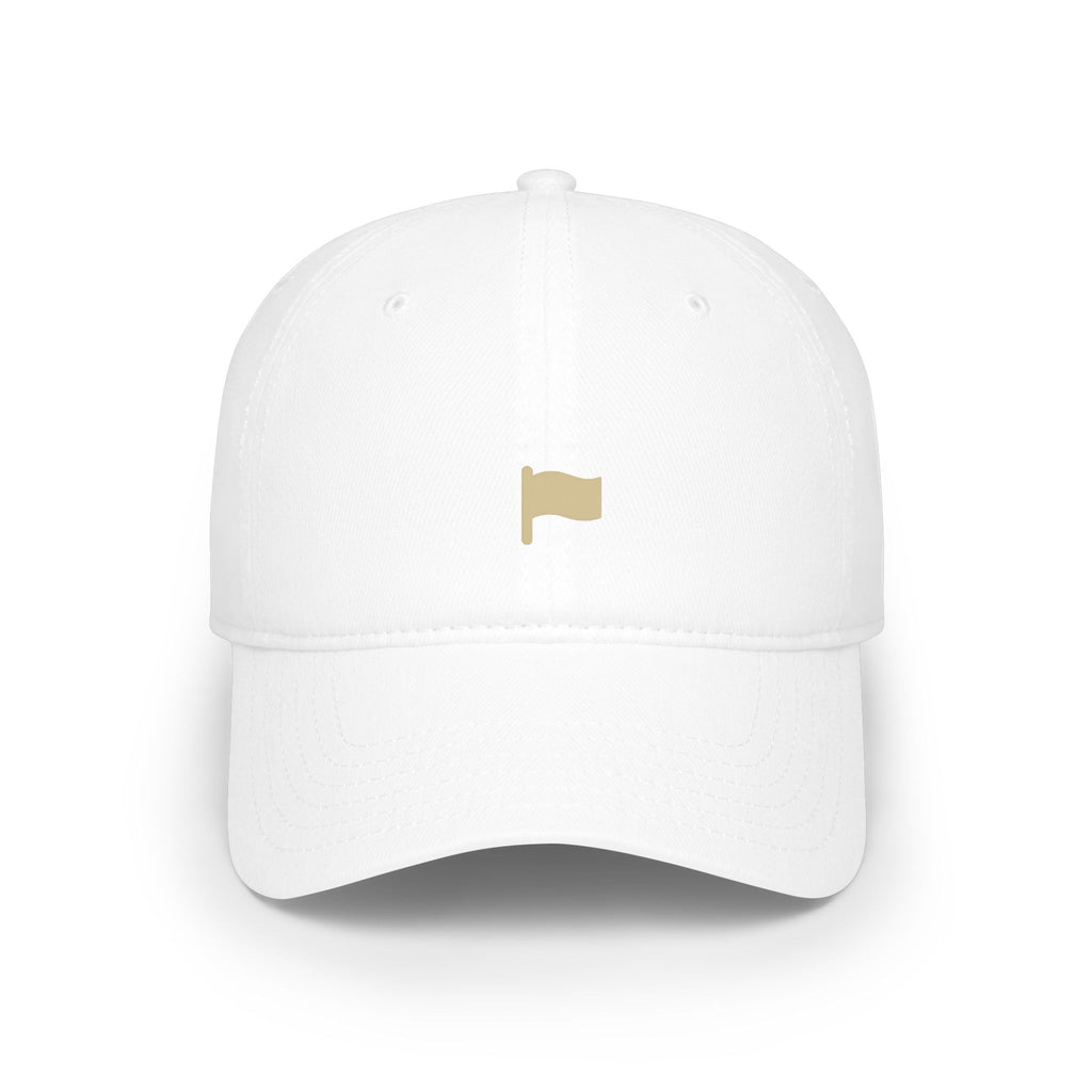 Beige Flag Essential Cap Low Profile Baseball Hat