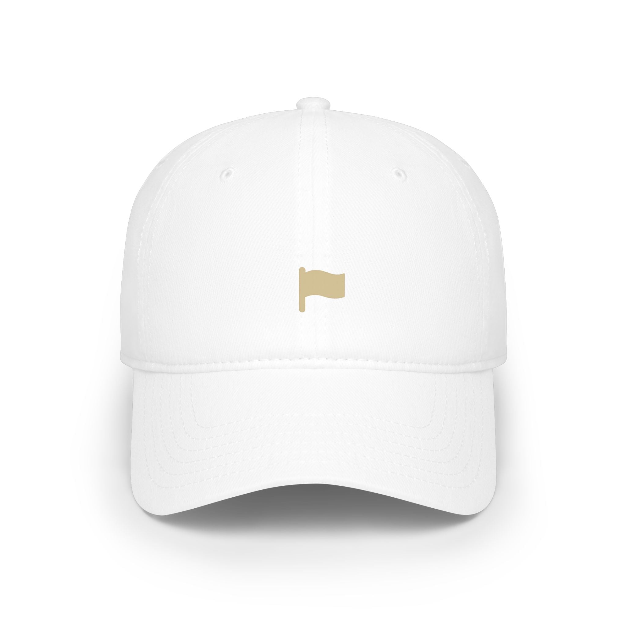 Beige Flag Essential Cap Low Profile Baseball Hat