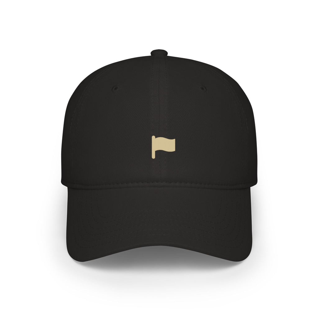 Beige Flag Essential Cap Low Profile Baseball Hat