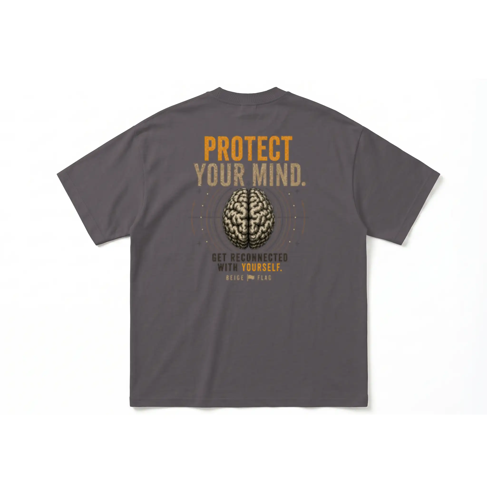 Protect Your Mind. – Oversized Heavyweight T-Shirt
