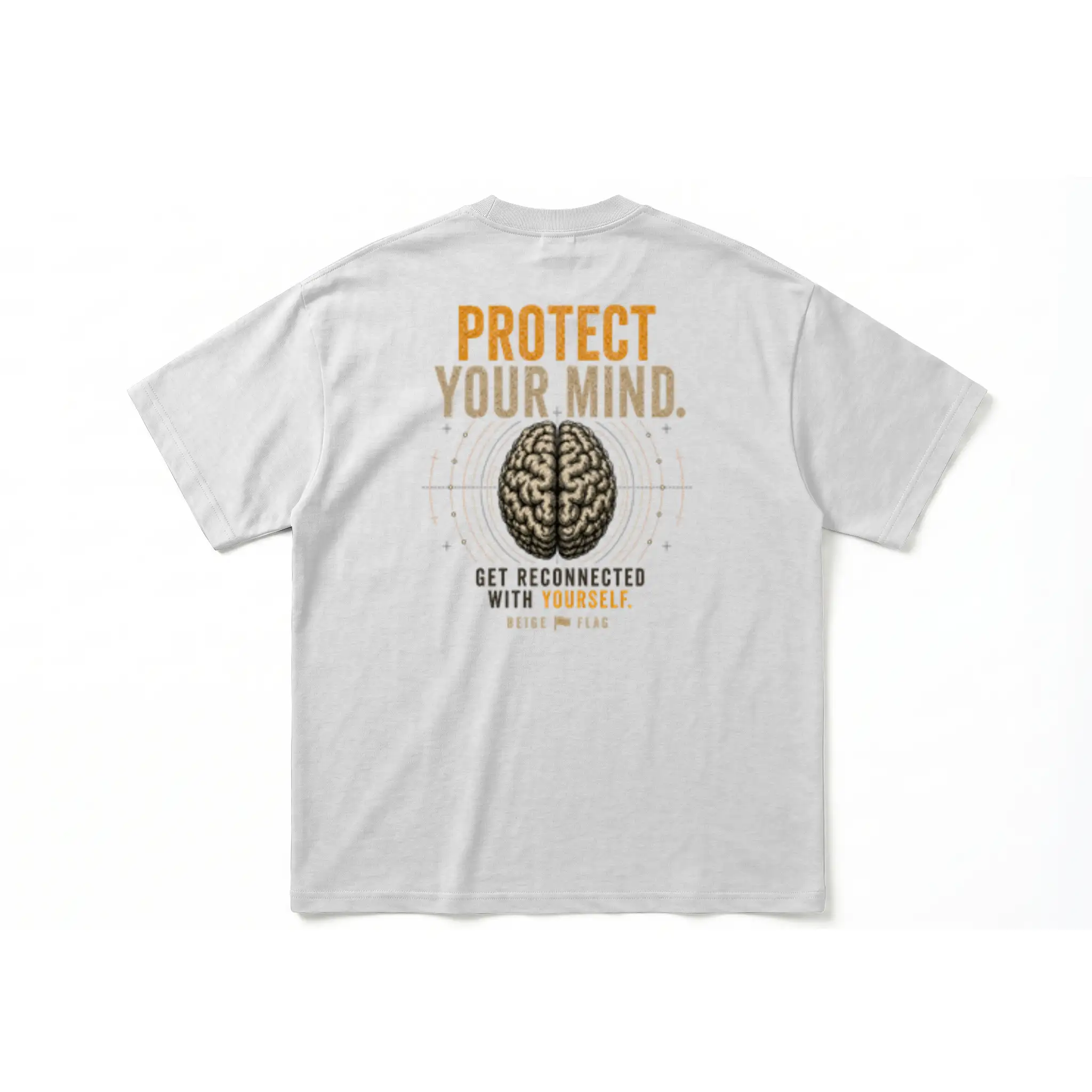 Protect Your Mind. – Oversized Heavyweight T-Shirt