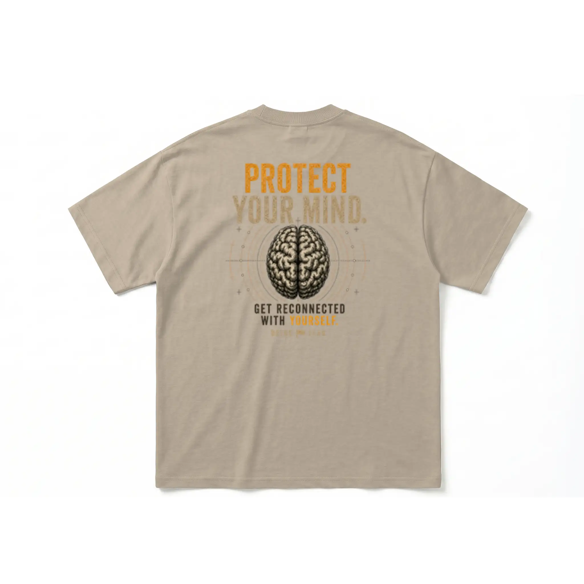Protect Your Mind. – Oversized Heavyweight T-Shirt