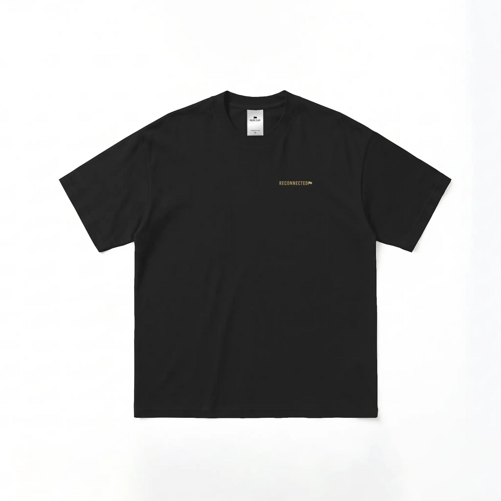  GET RECONNECTED. - Oversized Heavyweight T Shirt