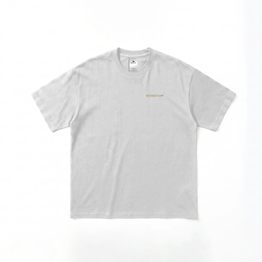  GET RECONNECTED. - Oversized Heavyweight T Shirt