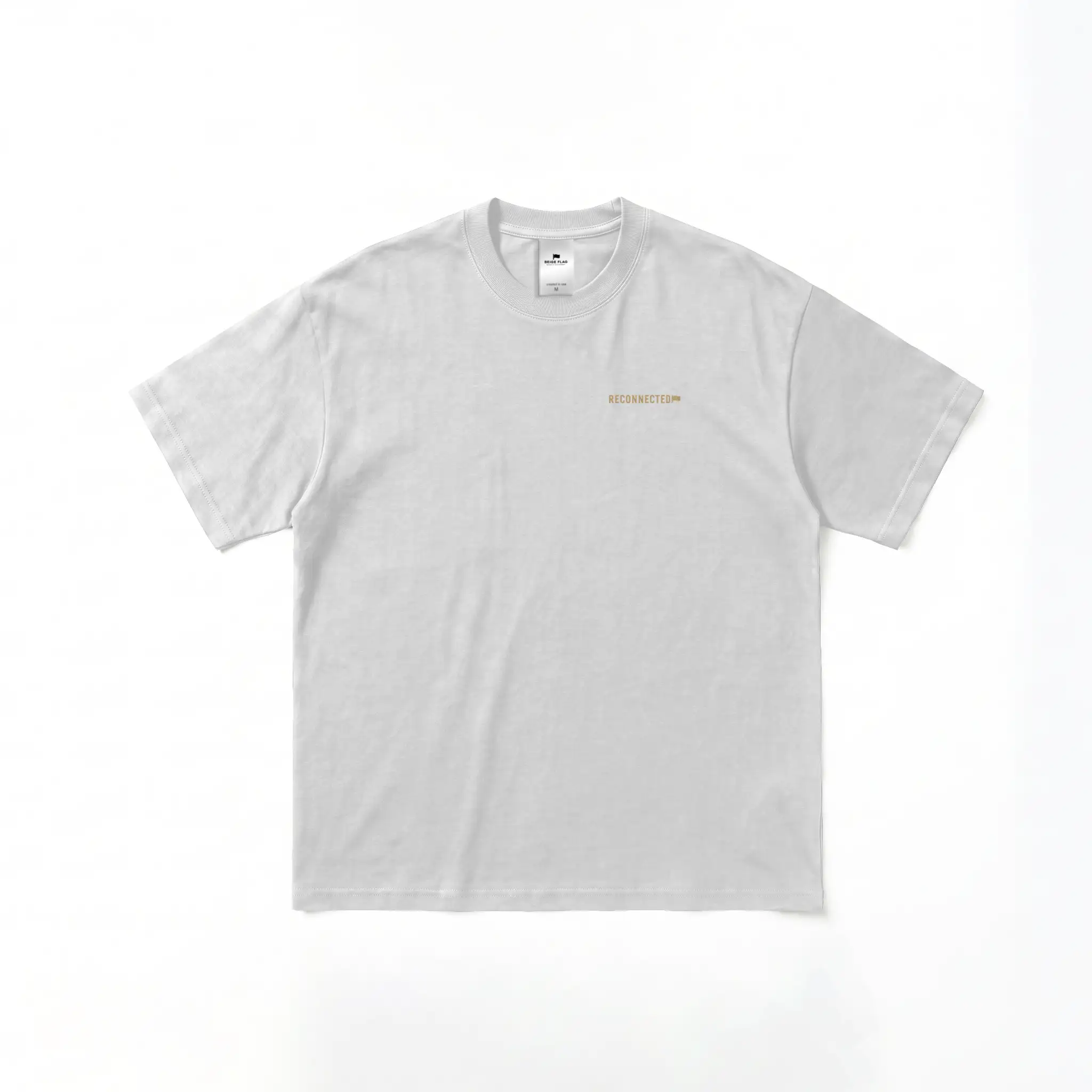  GET RECONNECTED. - Oversized Heavyweight T Shirt