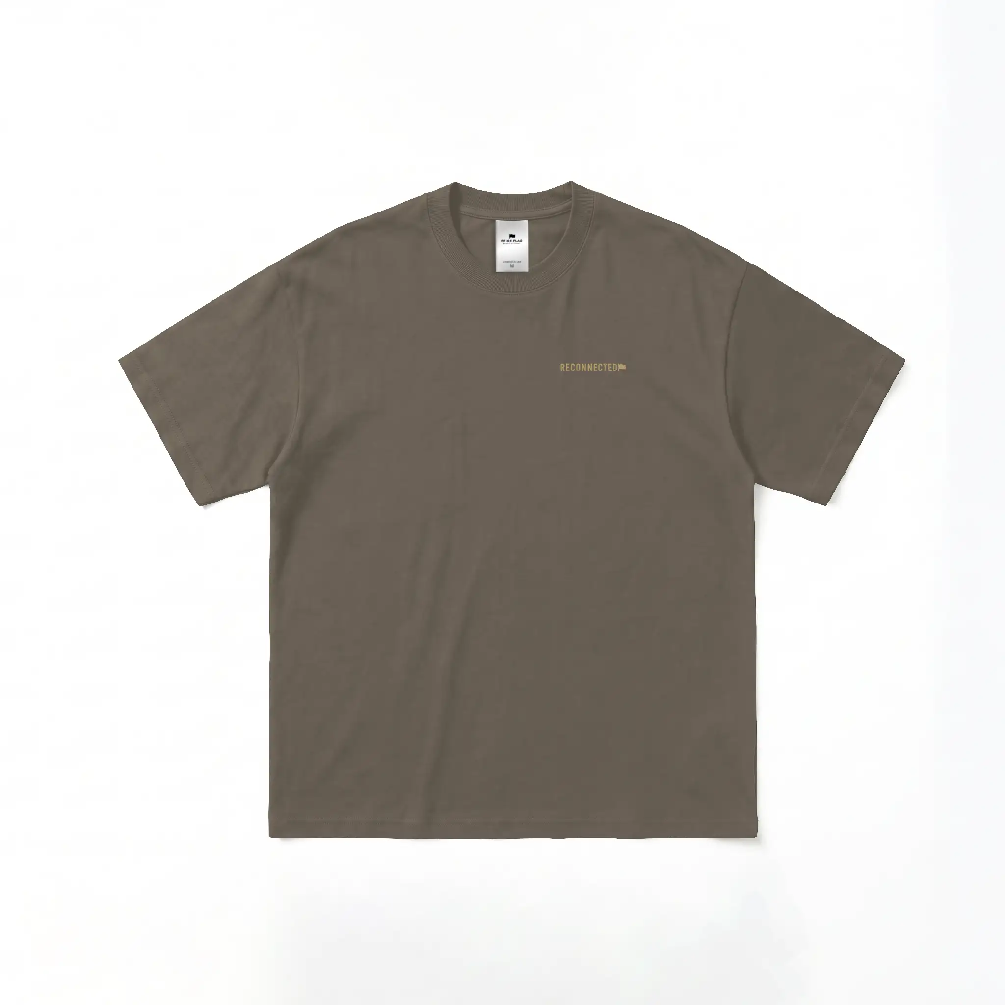  GET RECONNECTED. - Oversized Heavyweight T Shirt
