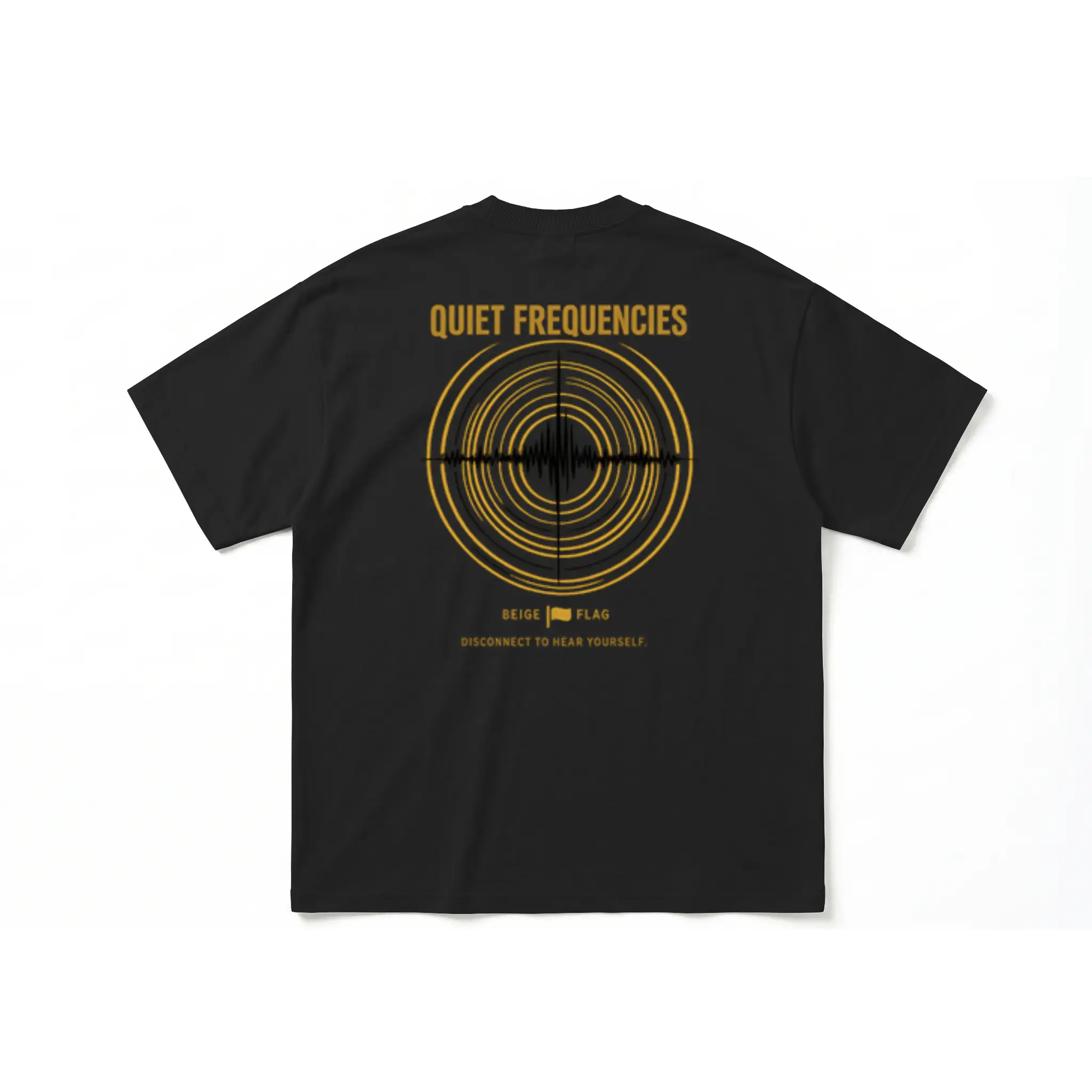 Quiet Frequencies. – Oversized Heavyweight T-Shirt